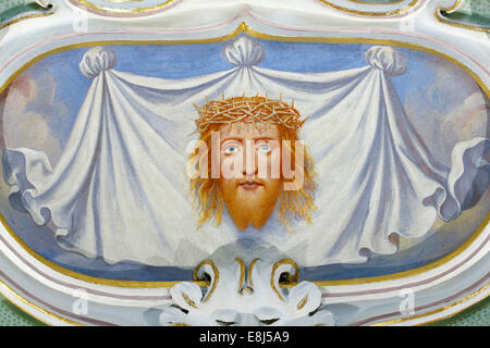 Klosterneuburg abbey. The Veil of Veronica. Stock Photo