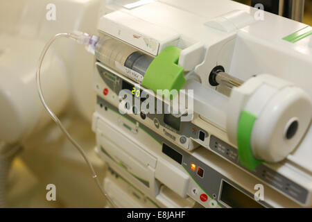 Electric syringe Stock Photo