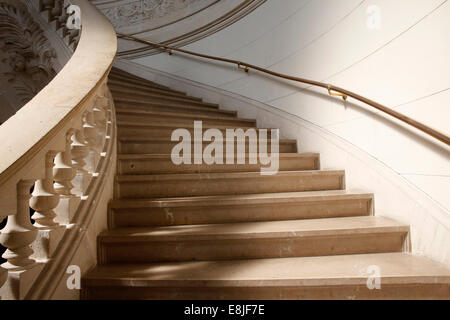 Lille Fine Arts museum. Staircase. Stock Photo