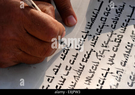 Torah scribe hi-res stock photography and images - Alamy