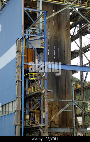 thermal plant decommissioning Stock Photo