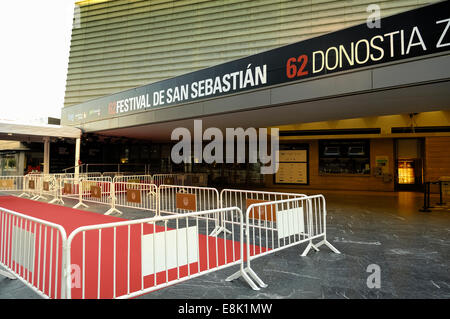 San Sebastian 62 film festival Stock Photo