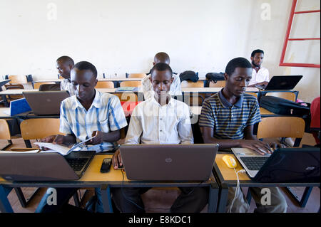 RWANDA, BUTARE: The National University of Rwanda (NUR) is the first and biggest university in Rwanda. Stock Photo