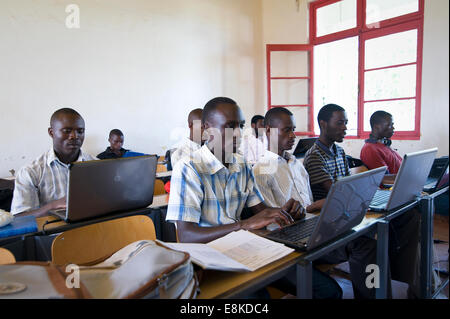 RWANDA, BUTARE: The National University of Rwanda (NUR) is the first and biggest university in Rwanda. Stock Photo