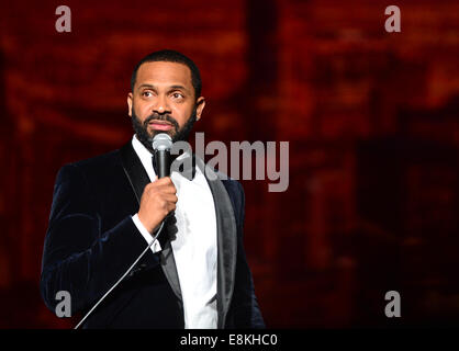 Mike Epps performs during the After Dark Tour at Fillmore Miami Beach at Jackie Gleason Theater  Featuring: Mike Epps Where: Miami Beach, Florida, United States When: 06 Apr 2014 Stock Photo