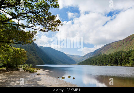 Glendalough Upper Lake Stock Photo - Alamy