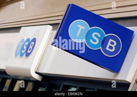 TSB Bank, UK. Stock Photo