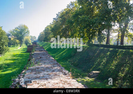 The Walls of Ferrara (in italian Le Mura) in Italy Stock Photo