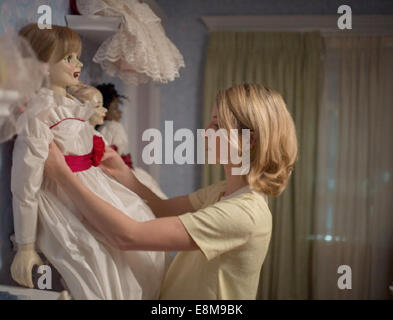 ANNABELLE 2014 Warner Bros film with  Annabelle Wallis, Stock Photo