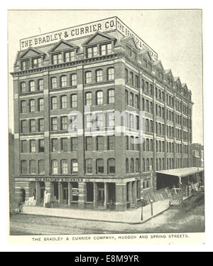 (King1893NYC) pg979 THE BRADLEY CURRIES COMP., HUDSON AND SPRING STREETS Stock Photo