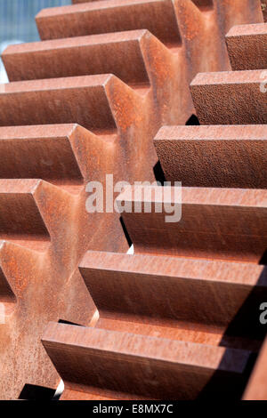 Close-up of old gear wheels, Stock Photo