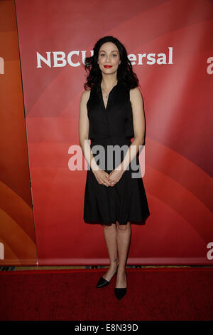 Celebrities pose at 2014 NBCUniversal Summer Press Day at The Langham, Hunington Hotel and Spa in Pasedena.  Featuring: Joanne Kelly Where: Los Angeles, California, United States When: 08 Apr 2014 Stock Photo