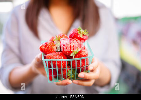 Strawberries Stock Photo