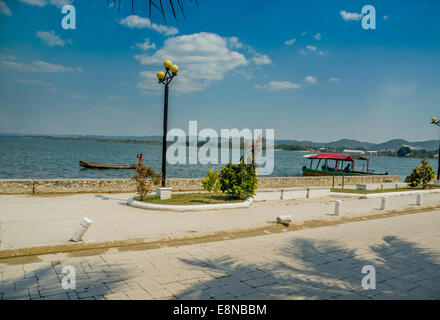 isla de flores island guatemala central america Stock Photo