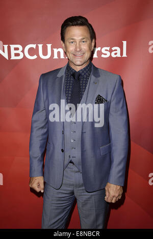 Celebrities pose at 2014 NBCUniversal Summer Press Day at The Langham, Hunington Hotel and Spa in Pasedena.  Featuring: Grant Bowler Where: Los Angeles, California, United States When: 08 Apr 2014 Stock Photo