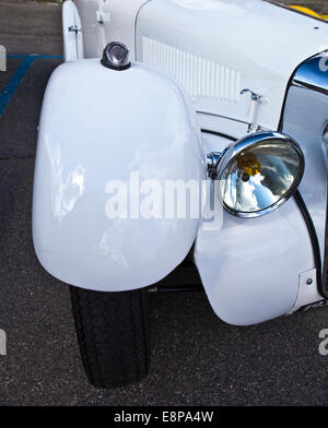 Classic Car Show at Praz-sur-Arly (Alps,France) Stock Photo