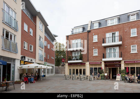 Restaurants in the St Pancras area, Chichester, West Sussex Stock Photo