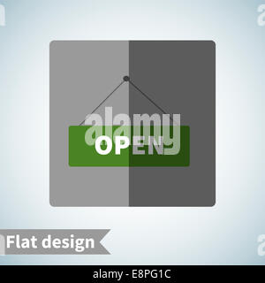 Icon flat  element design Stock Photo