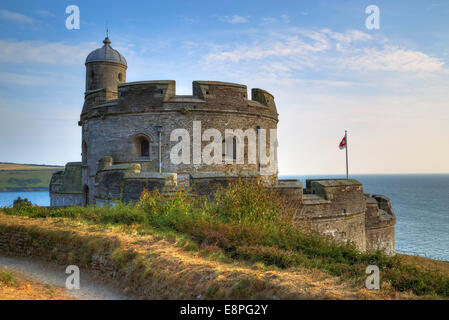 St Mawes, Castle, Cornwall, England, United Kingdom Stock Photo