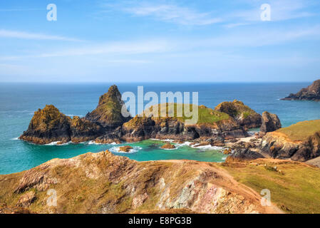 Kynance Cove, Cornwall, England, United Kingdom Stock Photo