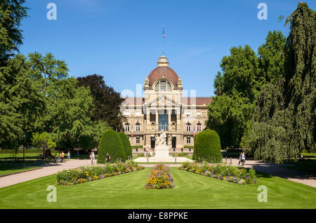 Palais du Rhin or Palace of the Rhine in Strasbourg, France, Europe Stock Photo