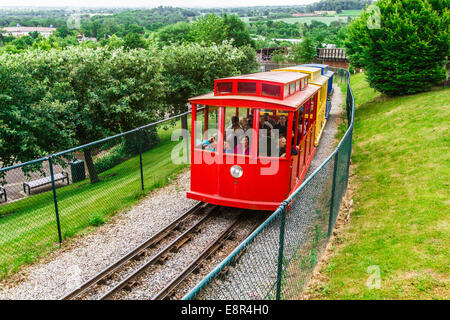 Hill train at Legoland Windsor Resort, Windsor, London, England, United Kingdom. Stock Photo