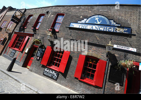 The Anchor Pub, London UK Stock Photo