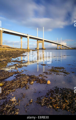 The Kessock Bridge near Inverness in Scotland. Stock Photo