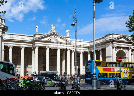 Headquarters of the Bank of Ireland on College Green, Dublin, Republic of Ireland Stock Photo