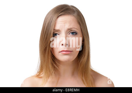 Emotional portrait Stock Photo