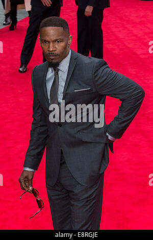 The World  Premiere of 'The Amazing Spider-Man 2' held at the Odeon Leicester Square - Arrivals  Featuring: Jamie Foxx Where: London, United Kingdom When: 10 Apr 2014 Stock Photo