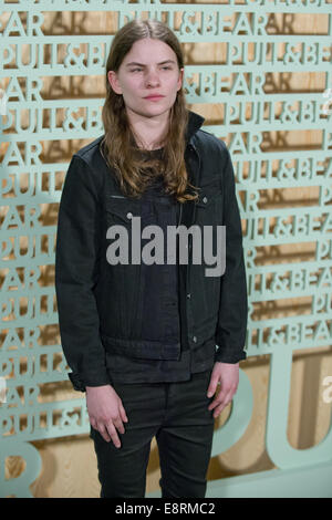 The singer Eliot Sumner, daughter of musician Sting, at the clothing brand party of Pull & Bea at Cibeles Palace  Featuring: Eliot Sumner,Coco Sumner Where: Madrid, Spain When: 10 Apr 2014 Stock Photo