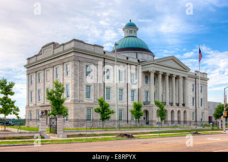 The Old Mississippi State Capitol, located in Jackson, Mississippi, was built in 1837 and served as the Capitol until 1903. Stock Photo