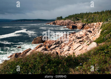 Lakies Head - Cape Breton Highlands National Park - near Ingonish, Cape Breton, Nova Scotia, Canada Stock Photo