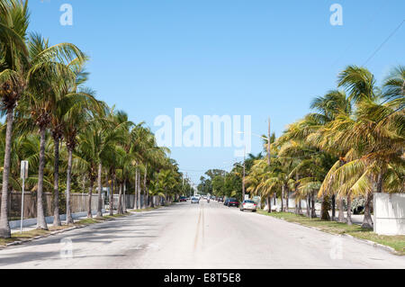 Street in Key West, Florida, USA Stock Photo