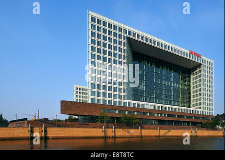 Spiegel-Gebäude Ericusspitze, headquarters of the Spiegel Group, Hamburg, Germany Stock Photo