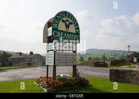 Wensleydale Creamery cheese factory visitor centre, Hawes, Yorkshire ...