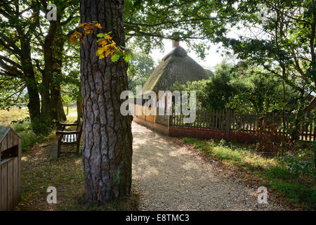 The Bath House at Bucklers Hard, Hampshire. Stock Photo