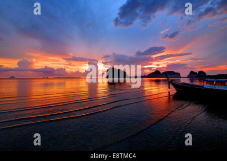 Andaman Coast, Trang Province, Sikao, Southern Thailand. Stock Photo