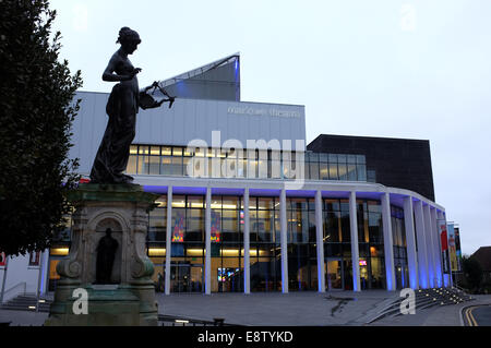 the marlowe theatre in the city of canterbury county of kent uk 2014 Stock Photo