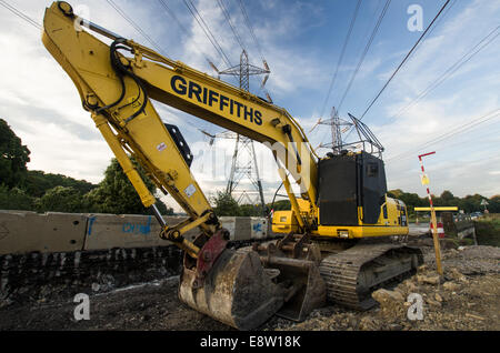 Griffiths Digger Stock Photo