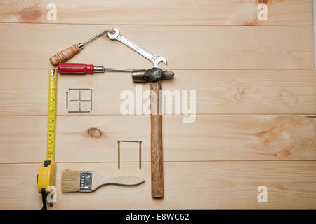 Woodworking Tools Stock Photo