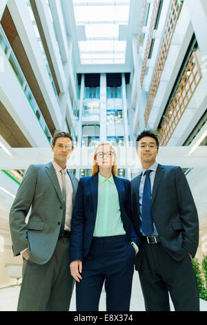 Business people in office building Stock Photo