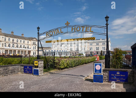 The Royal Hotel, Weston Super Mare, North Somerset, England, UK Stock Photo