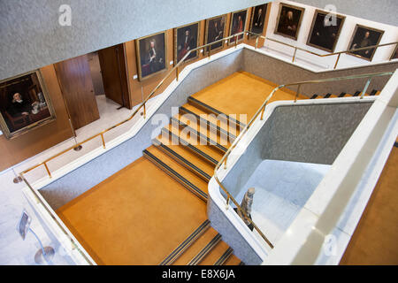 Interior of the Royal College of Physicians - London, England Stock Photo