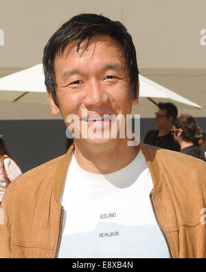 Universal Studios Hollywood premieres 'Despicable Me Minion Mayhem'  Featuring: Chin Han Where: Los Angeles, California, United States When: 11 Apr 2014 Stock Photo