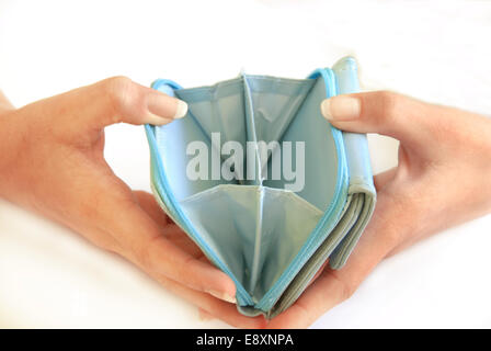 Empty wallet Stock Photo