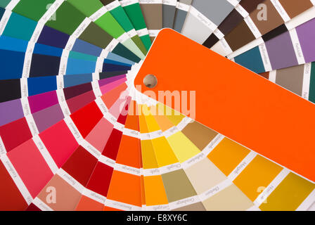 color guide Stock Photo