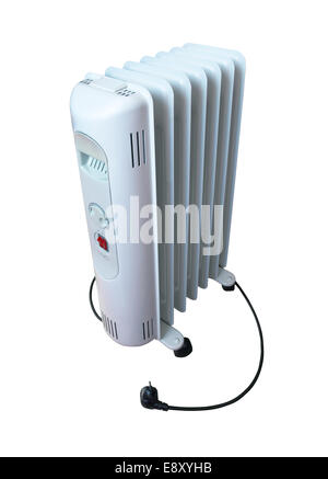Electric oil heater Stock Photo