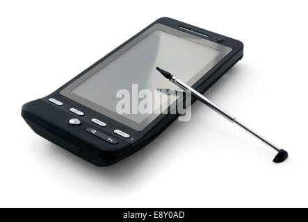 PDA and stylus Stock Photo